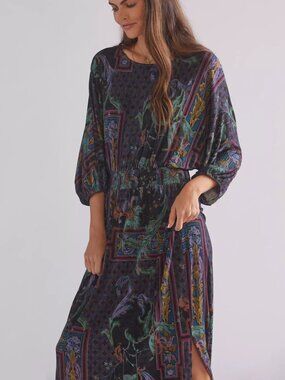 Anthropologie x Daily Practice Dolman Sleeved Maxi Dress - Size Small